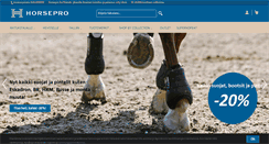 Desktop Screenshot of horsepro.fi